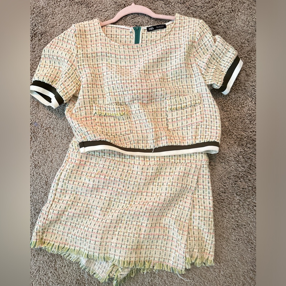 Zara knit set